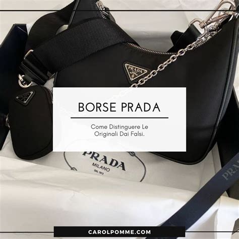 come capire se hai la borsa di prada originale|Come riconoscere una borsa Prada origi.